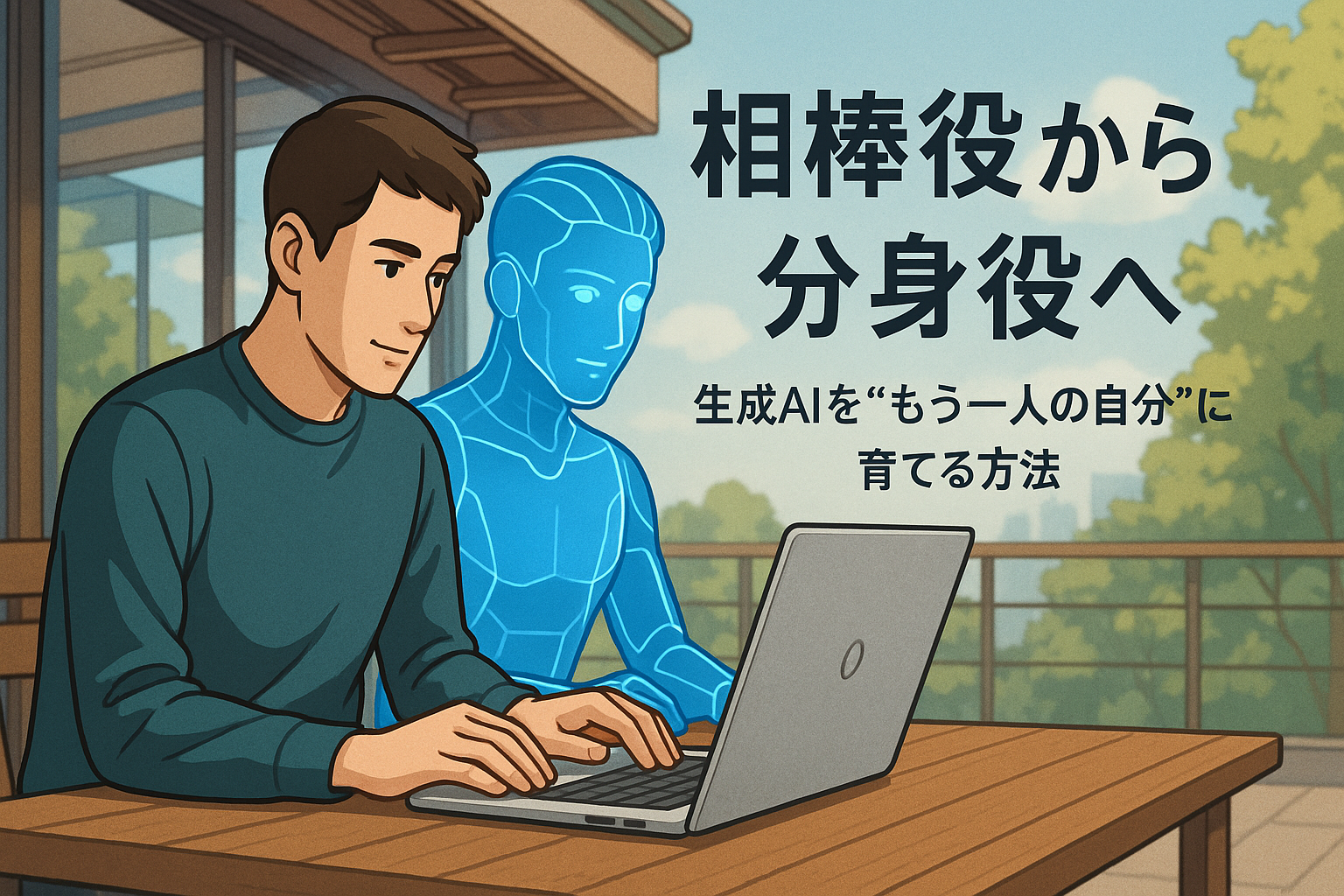相棒役から分身役へ。生成AIを“もう一人の自分”に育てる方法